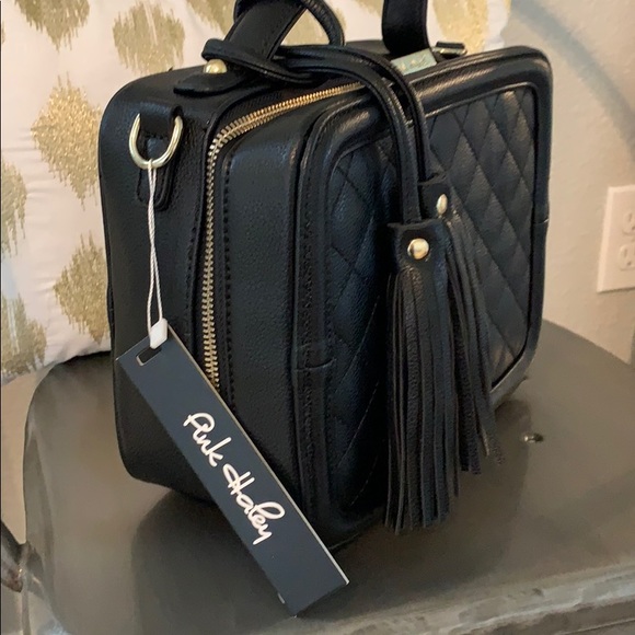 💕LAST 1💕Black Quilted Box Satchel ⭐️ - Picture 7 of 16